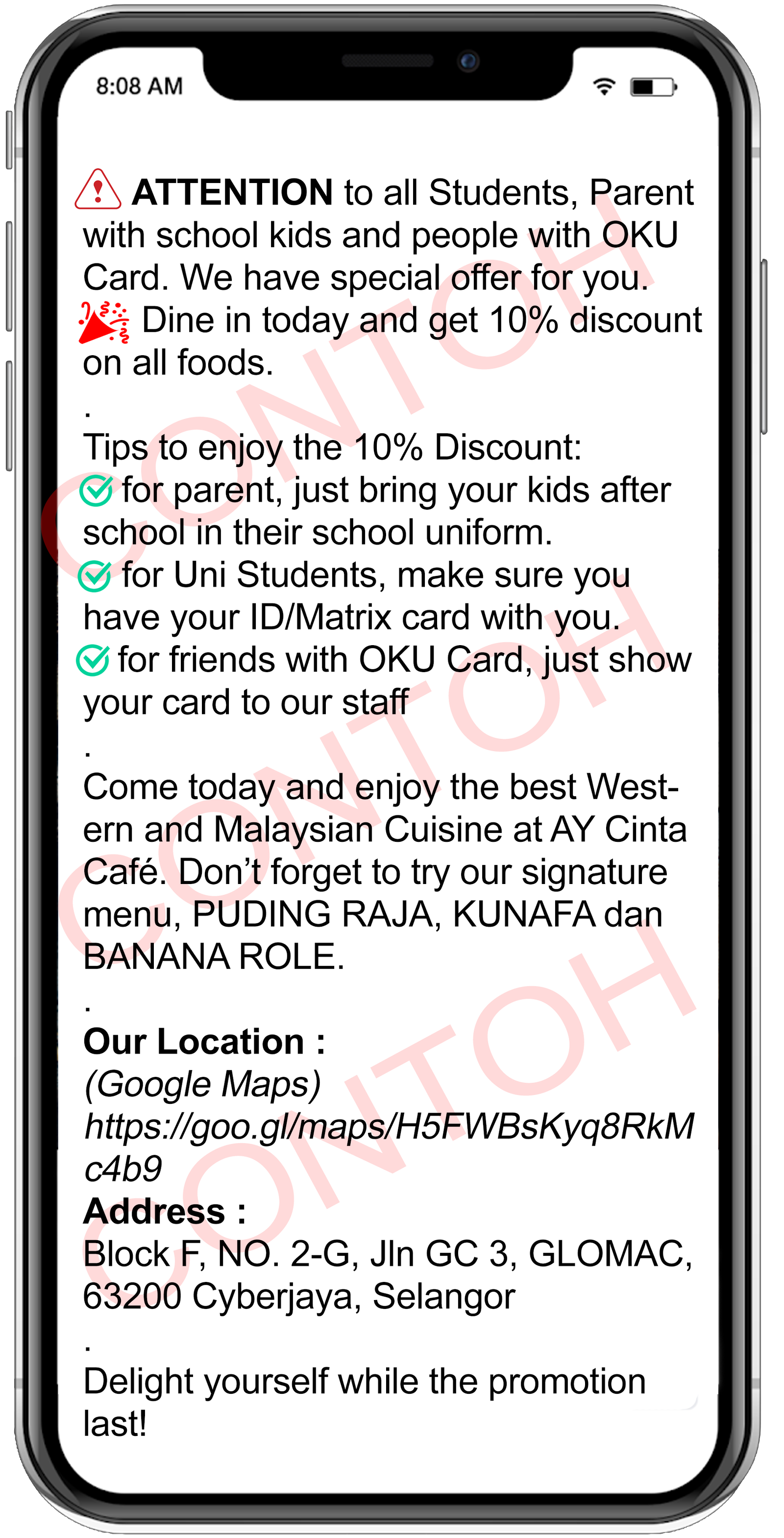 Contoh Copywriting 3